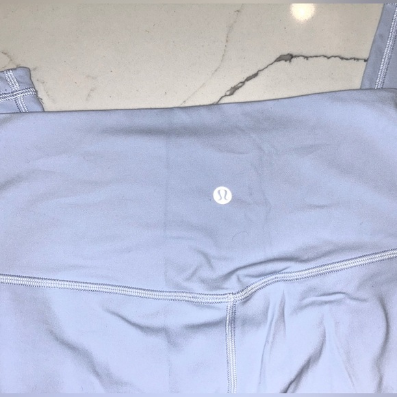 lululemon Align™ High-Rise Crop 23" Pastel Blue Size 10 - Picture 3 of 6